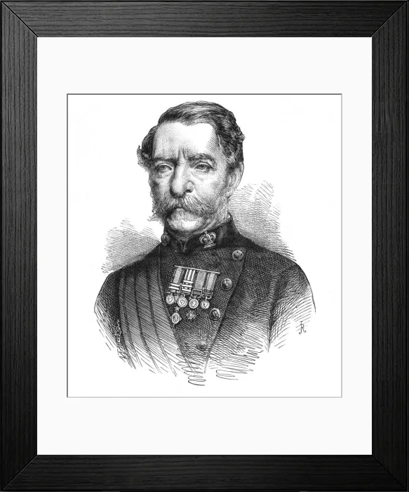 Framed Print : Sir Robert Napier, c1880 Framed Print : Sir Robert Napier, c1880