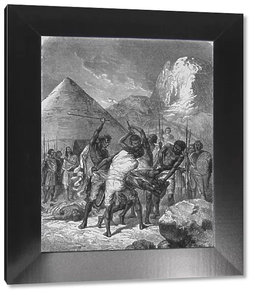 Punishment of Abyssinian Captives, c1880