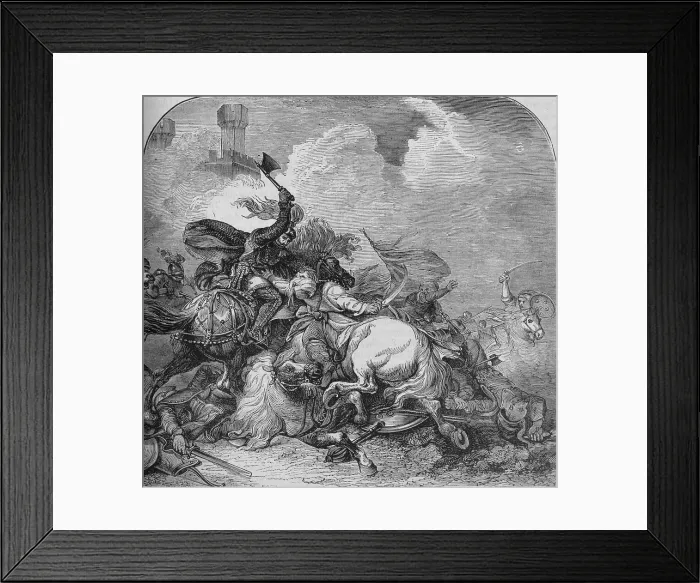 Framed Print : Battle of Jaffa, c1880 Framed Print : Battle of Jaffa, c1880