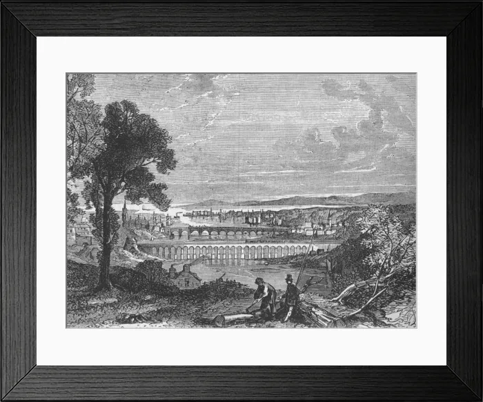 Framed Print : Berwick, c1880 Framed Print : Berwick, c1880
