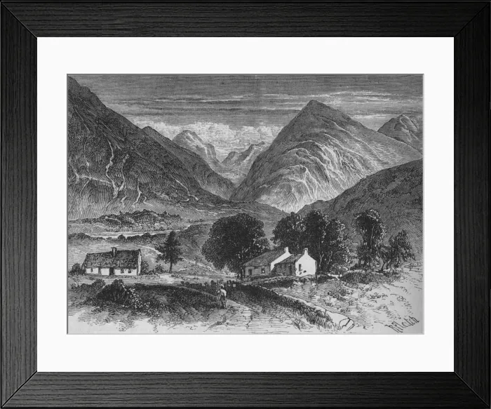 Framed Print : Glencoe, c1880 Framed Print : Glencoe, c1880