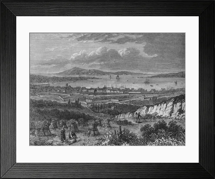 Framed Print : Toulon, c1880 Framed Print : Toulon, c1880
