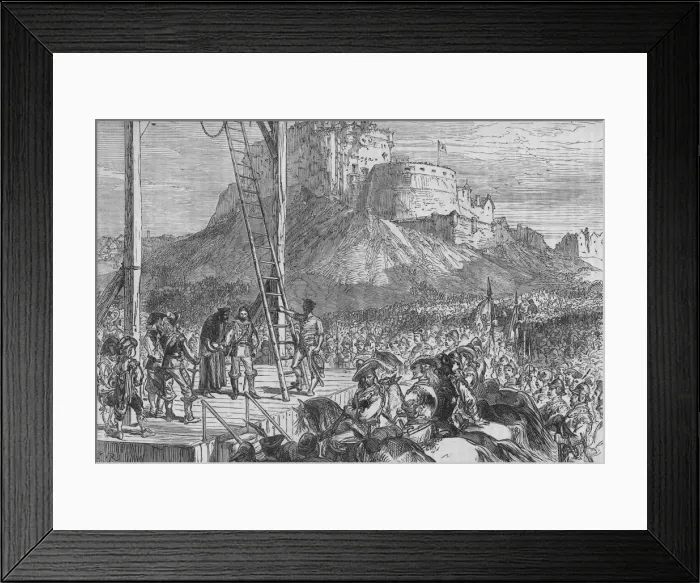 Framed Print : The Execution of Montrose, c1880 Framed Print : The Execution of Montrose, c1880
