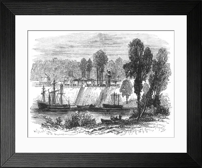 Framed Print : Savannah, c1880. Artist: Thomas Walmsley Framed Print : Savannah, c1880. Artist: Thomas Walmsley