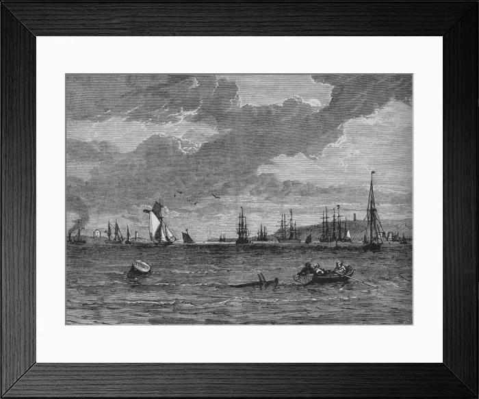 Framed Print : Spithead, c1880. Artist: W. P Framed Print : Spithead, c1880. Artist: W. P