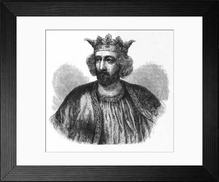 Framed Print : Edward I, c1880 Framed Print : Edward I, c1880