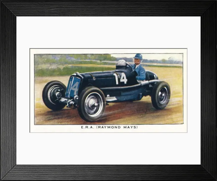 Framed Print : E. R. A. (Raymond Mays), 1938 Framed Print : E. R. A. (Raymond Mays), 1938