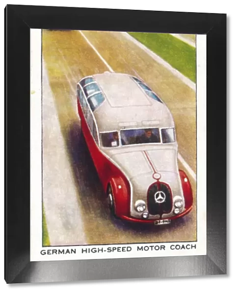 German High-Speed Motor Coach, 1938