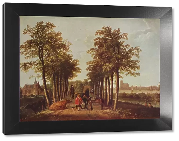 Avenue at Merdervort, c1650-1652, (c1915). Artist: Aelbert Cuyp