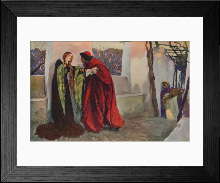 Framed Print : O Mistress Mine, Where Are You Roaming?, 1899, (c1915). Artist: Edwin Austin Abbey Framed Print : O Mistress Mine, Where Are You Roaming?, 1899, (c1915). Artist: Edwin Austin Abbey