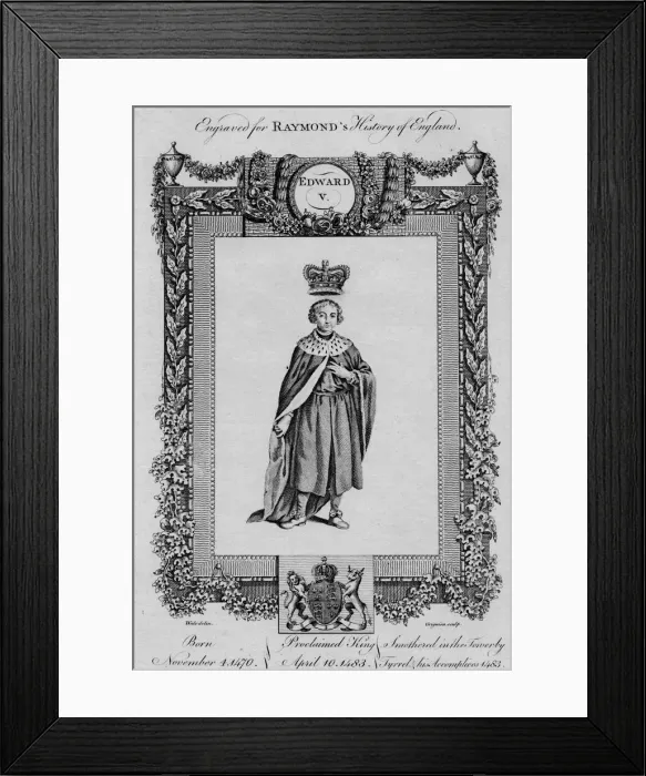 Framed Print : Edward V, c1787 Framed Print : Edward V, c1787