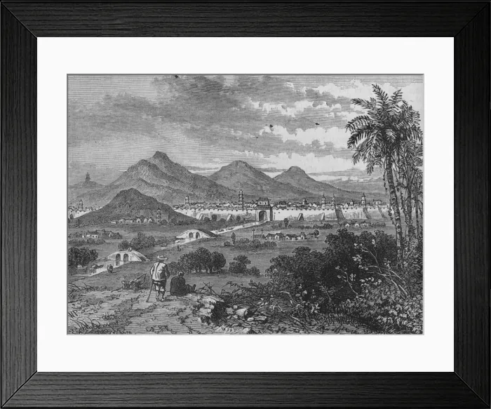 Framed Print : Nankin, c1880. Artist: W. P Framed Print : Nankin, c1880. Artist: W. P