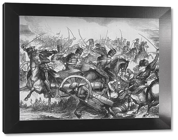 Charge of the Light Cavalry at Balaclava, c1880. Artist: T. S. S