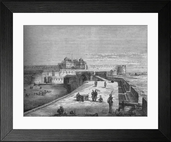 Framed Print : Agra, c1880 Framed Print : Agra, c1880