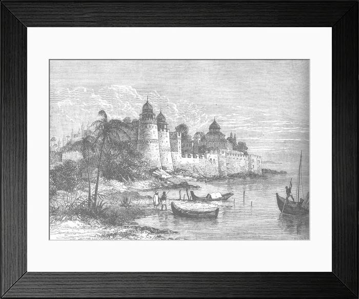 Framed Print : Allahabad, c1880 Framed Print : Allahabad, c1880