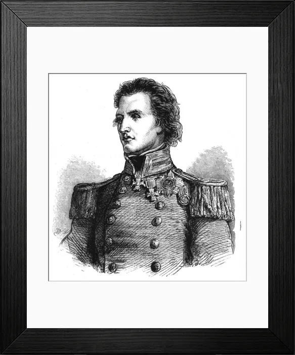Framed Print : Captain Peel, c1880 Framed Print : Captain Peel, c1880