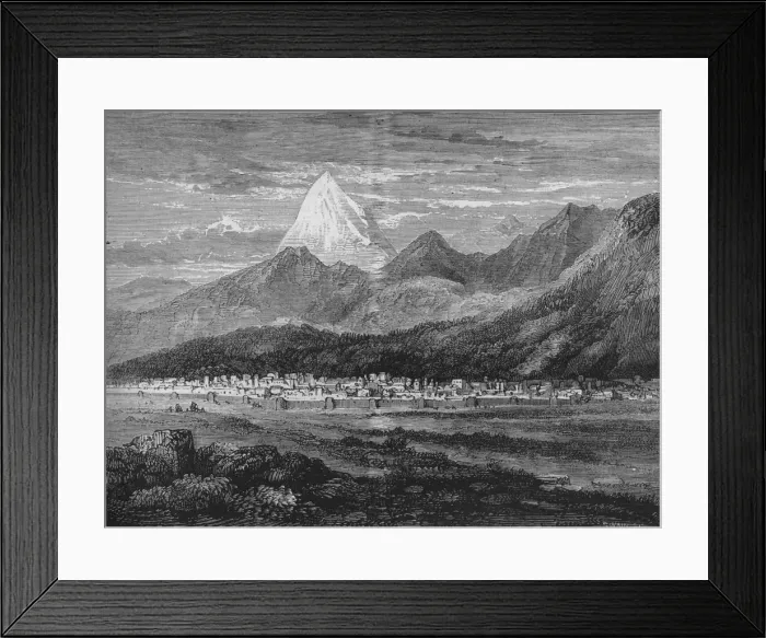 Framed Print : Teheran, c1880. Artist: Joseph Swain Framed Print : Teheran, c1880. Artist: Joseph Swain