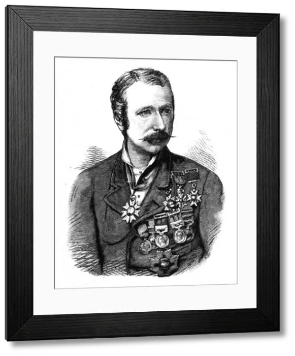 Framed Print : Sir Garnet Wolseley, c1880 Framed Print : Sir Garnet Wolseley, c1880