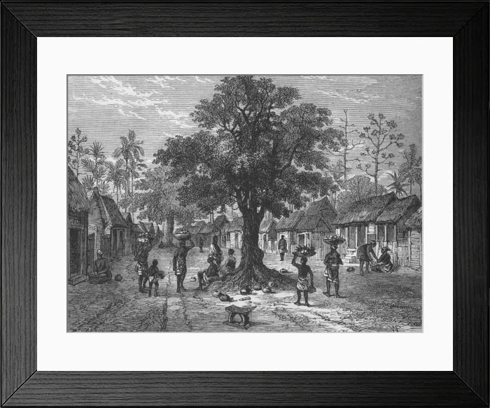 Framed Print : Amoaful, c1880. Artist: W. P Framed Print : Amoaful, c1880. Artist: W. P