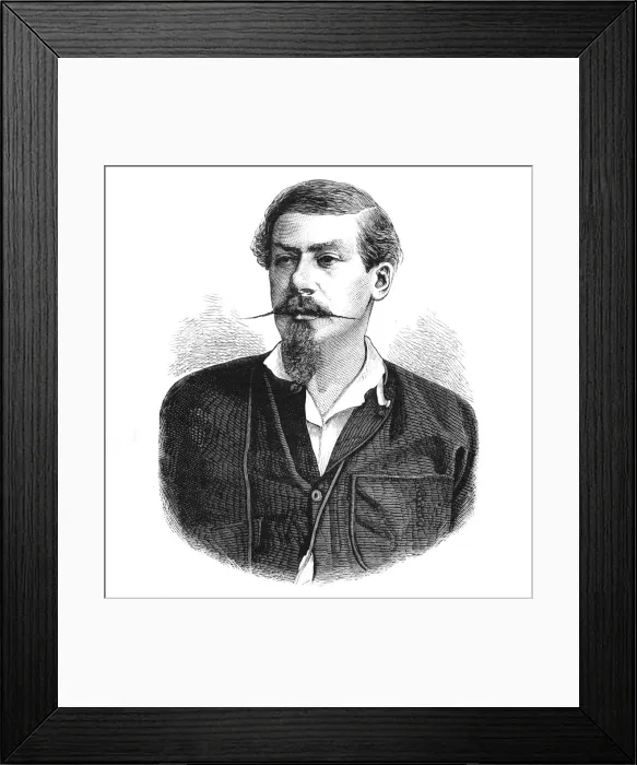 Framed Print : Captain Sartorius, c1880 Framed Print : Captain Sartorius, c1880