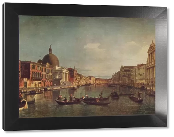 A View on the Grand Canal Venice, c1740, (c1915). Artist: Canaletto