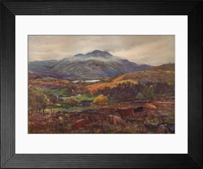 Framed Print : Ben Venue, c1915. Artist: Thomas Lorraine Hunt