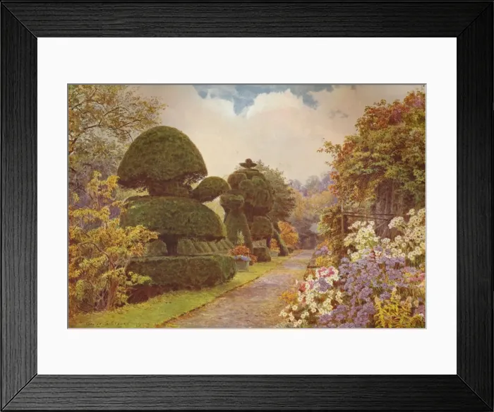 Framed Print : Barncluith, Lanarkshire, c1915. Artist: George Samuel Elgood Framed Print : Barncluith, Lanarkshire, c1915. Artist: George Samuel Elgood