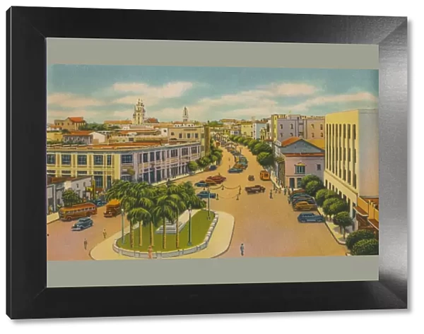 Bolivar Boulevard, Barranquilla, c1940s