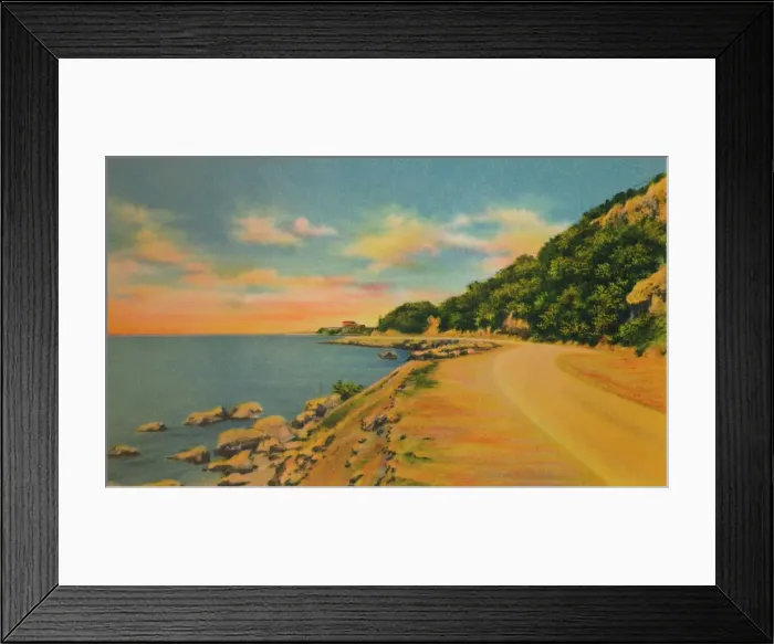 Framed Print : Salgar-Puerto Colombia Highway, c1940s Framed Print : Salgar-Puerto Colombia Highway, c1940s