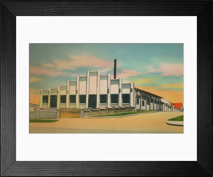 Framed Print : Milk Producers Cooperative, Barranquilla, c1940s Framed Print : Milk Producers Cooperative, Barranquilla, c1940s