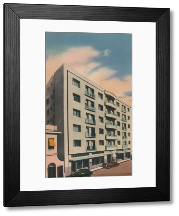 Framed Print : Alfredo Steckerl Building, Barranquilla, c1940s Framed Print : Alfredo Steckerl Building, Barranquilla, c1940s