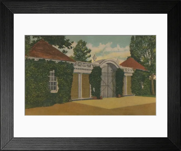 Framed Print : The Public Entrance, 1946 Framed Print : The Public Entrance, 1946