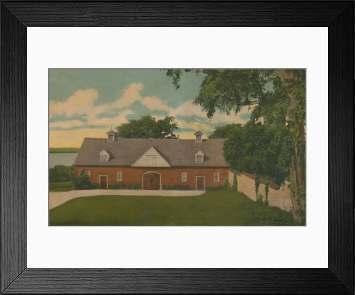 Framed Print : The Stable, 1946 Framed Print : The Stable, 1946
