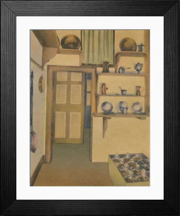 Framed Print : The Butlers Pantry, 1946 Framed Print : The Butlers Pantry, 1946