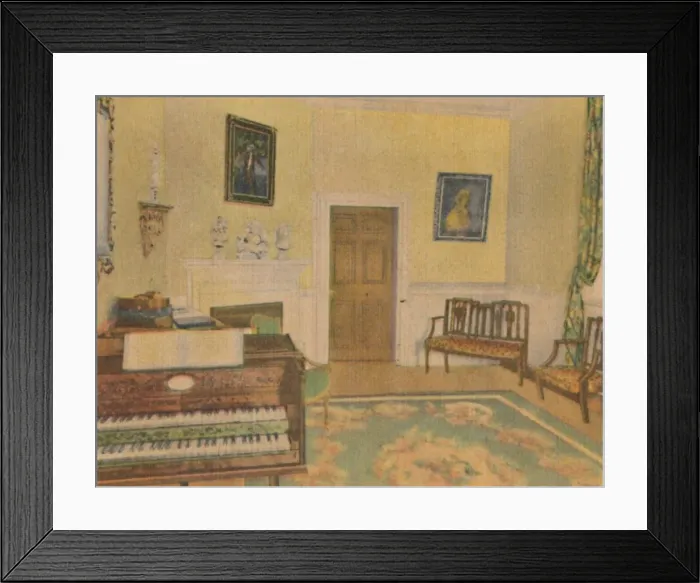 Framed Print : The Music Room, 1946 Framed Print : The Music Room, 1946