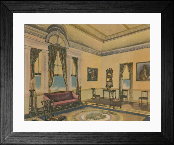 Framed Print : The Banquet Hall, 1946 Framed Print : The Banquet Hall, 1946