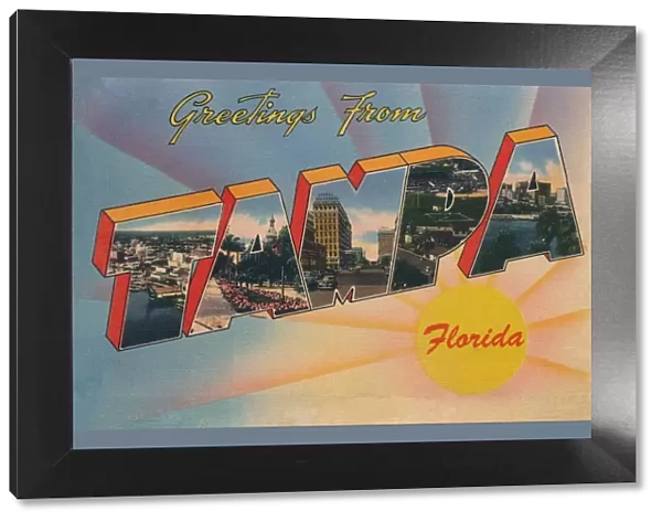 Greetings from Tampa, Florida, c1940s