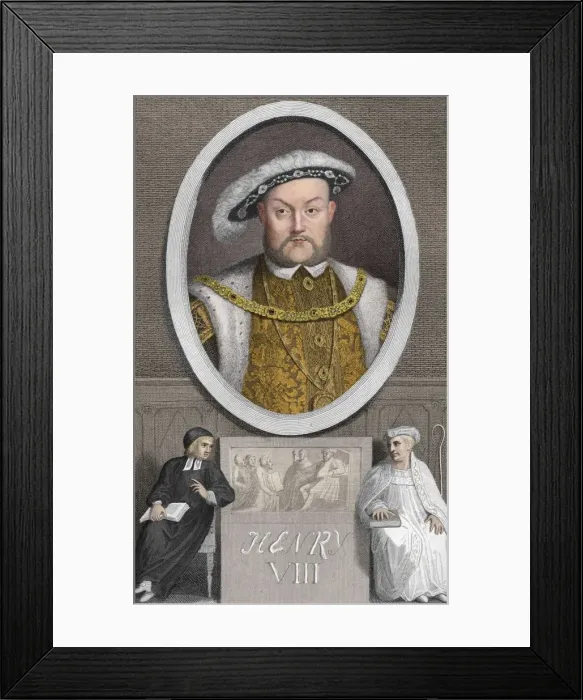 Framed Print : Henry VIII, 1788 Framed Print : Henry VIII, 1788