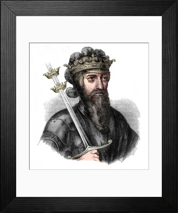 Framed Print : Edward III, c1880 Framed Print : Edward III, c1880