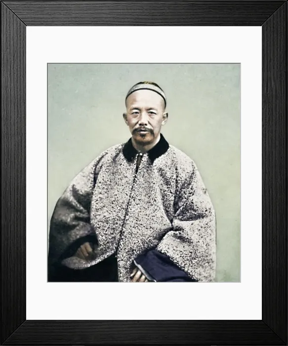 Framed Print : A Chinese official, 1902 Framed Print : A Chinese official, 1902