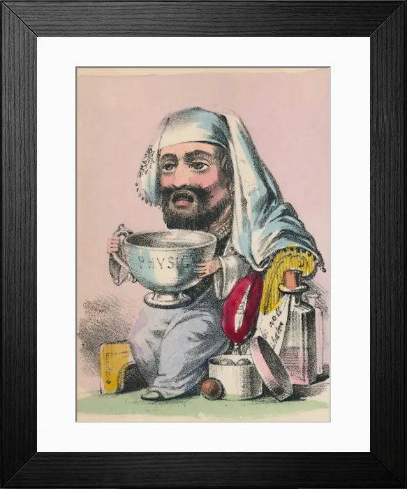 Framed Print : Henry IV, 1856. Artist: Alfred Crowquill Framed Print : Henry IV, 1856. Artist: Alfred Crowquill