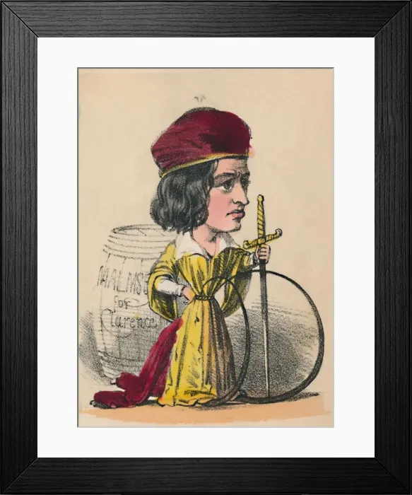 Framed Print : Edward IV, 1856. Artist: Alfred Crowquill Framed Print : Edward IV, 1856. Artist: Alfred Crowquill