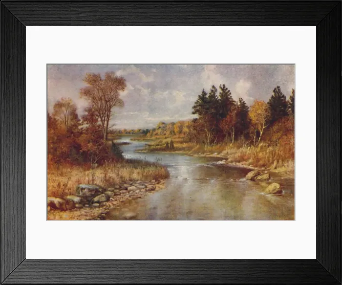 Framed Print : Canadian Forest Scene, 1924 Framed Print : Canadian Forest Scene, 1924