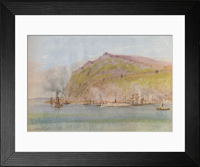 Framed Print : Quebec Citadel, 1924 Framed Print : Quebec Citadel, 1924