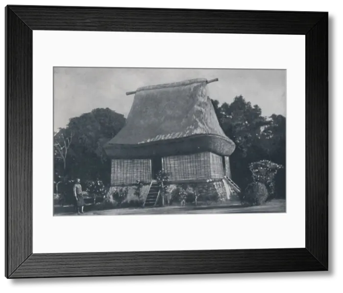 Framed Print : Fijian House, 1924 Framed Print : Fijian House, 1924