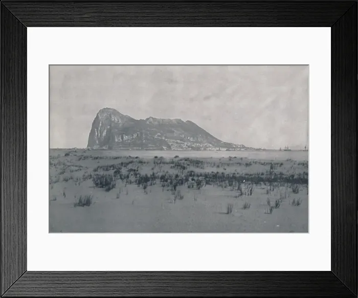 Framed Print : Gibraltar, 1924