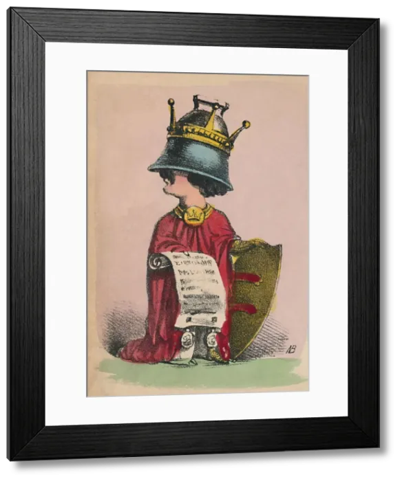 Framed Print : William I, 1856. Artist: Alfred Crowquill Framed Print : William I, 1856. Artist: Alfred Crowquill