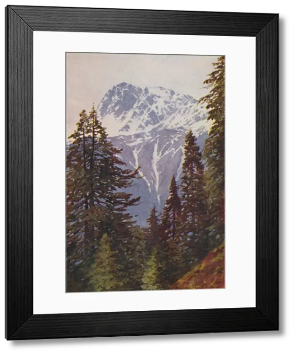 Framed Print : Peak in the Himalayas, 1924 Framed Print : Peak in the Himalayas, 1924