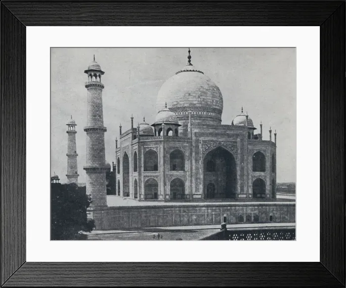Framed Print : The Taj Mahal, 1924 Framed Print : The Taj Mahal, 1924