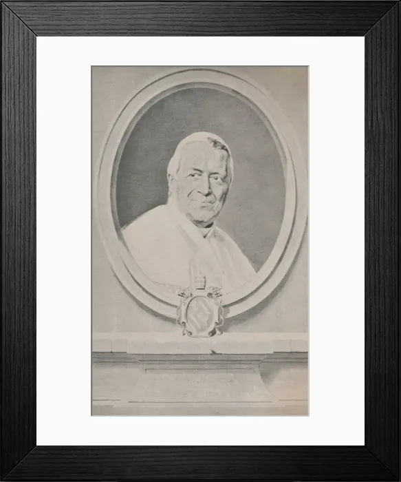 Framed Print : Pope Pius IX, 1946. Artist: Felix Hilaire Buhot Framed Print : Pope Pius IX, 1946. Artist: Felix Hilaire Buhot